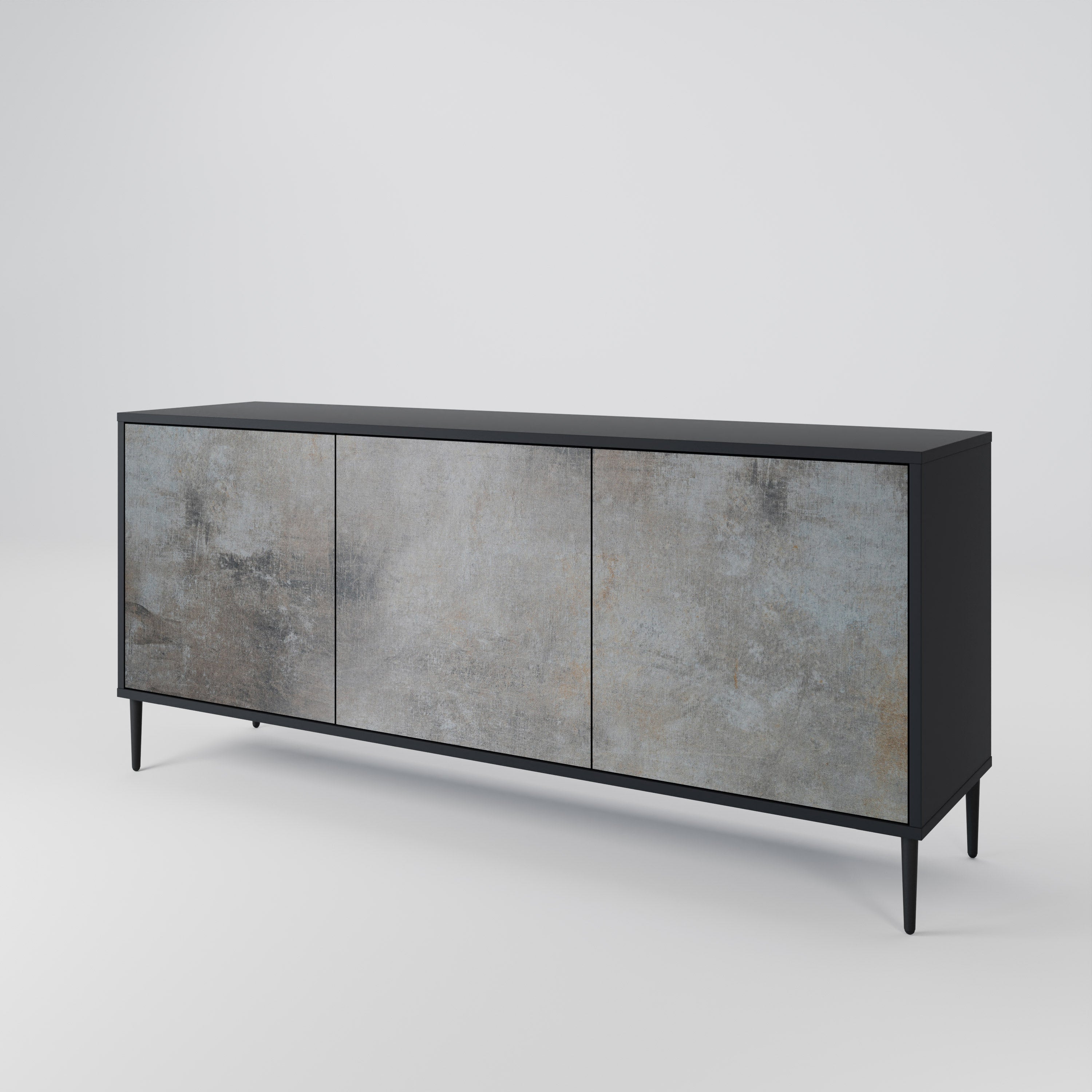 CONCRETE WALL 3-Door Sideboard