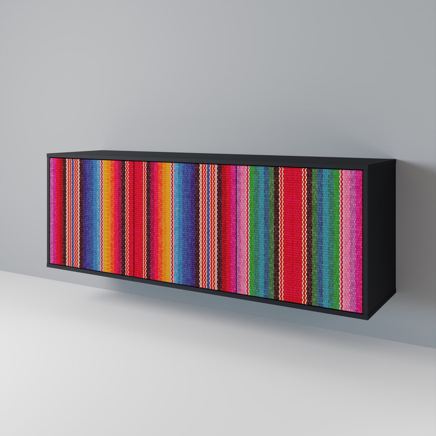 ETHNIC MEXICAN 3-Door Sideboard