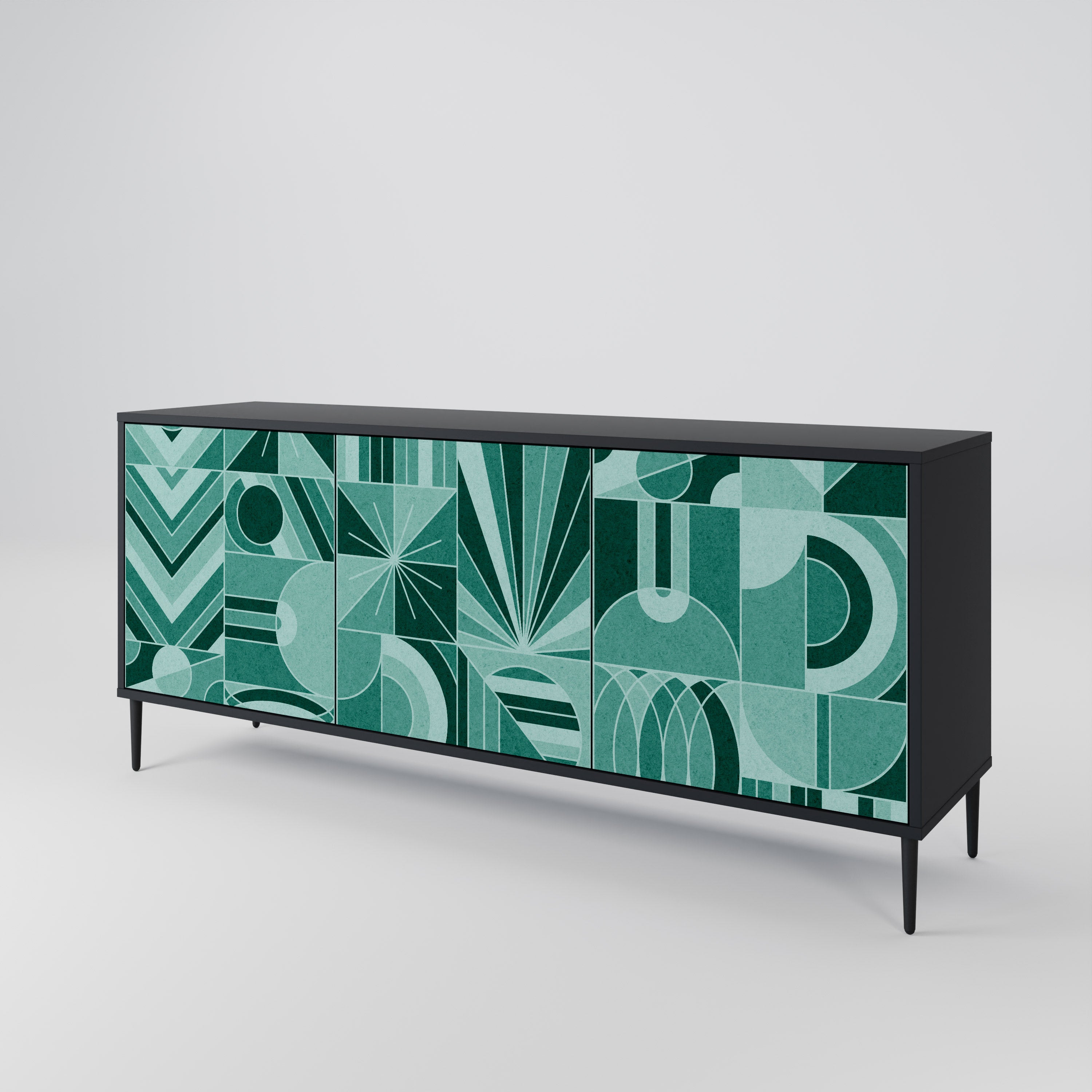 HARMONIC GRID 3-Door Sideboard