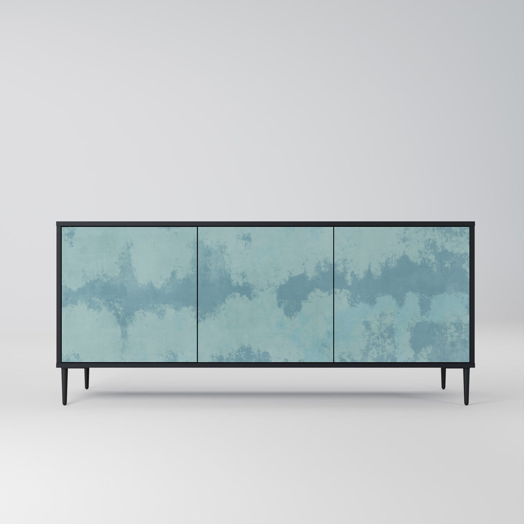 Buffet 3 portes SKY WASH finition noire