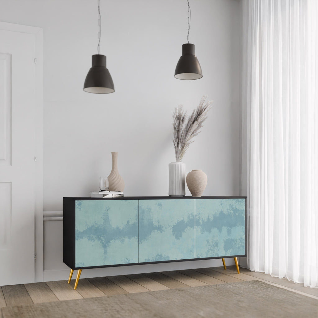Buffet 3 portes SKY WASH finition noire
