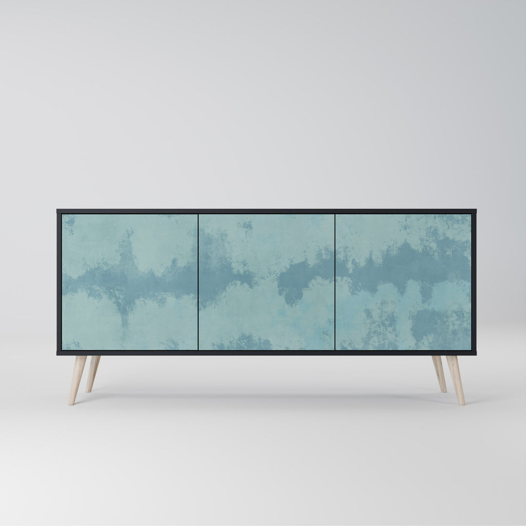 Buffet 3 portes SKY WASH finition noire