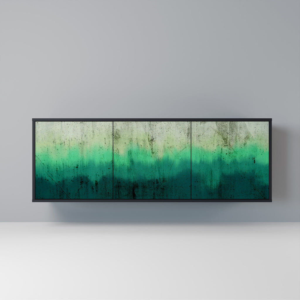 Buffet 3 portes NORTHERN LIGHTS finition noire