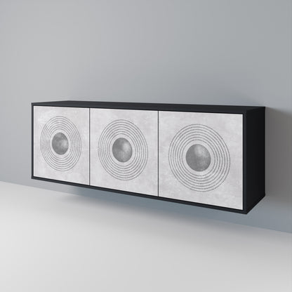 SOLID CIRCLES 3-Door Sideboard