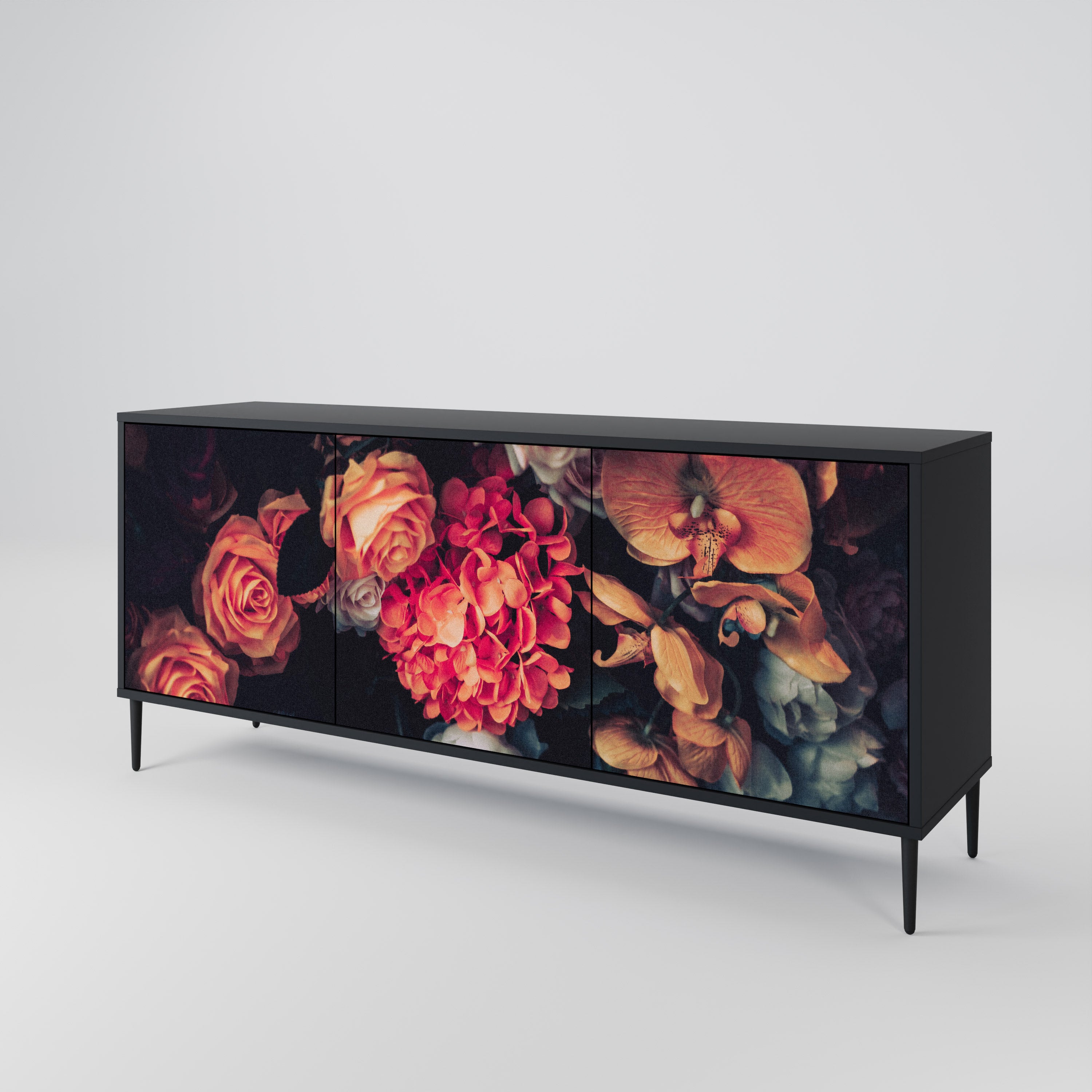 NEVERENDING BLOOM 3-Door Sideboard
