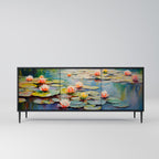 BLOOMING WATERS 3-Door Sideboard
