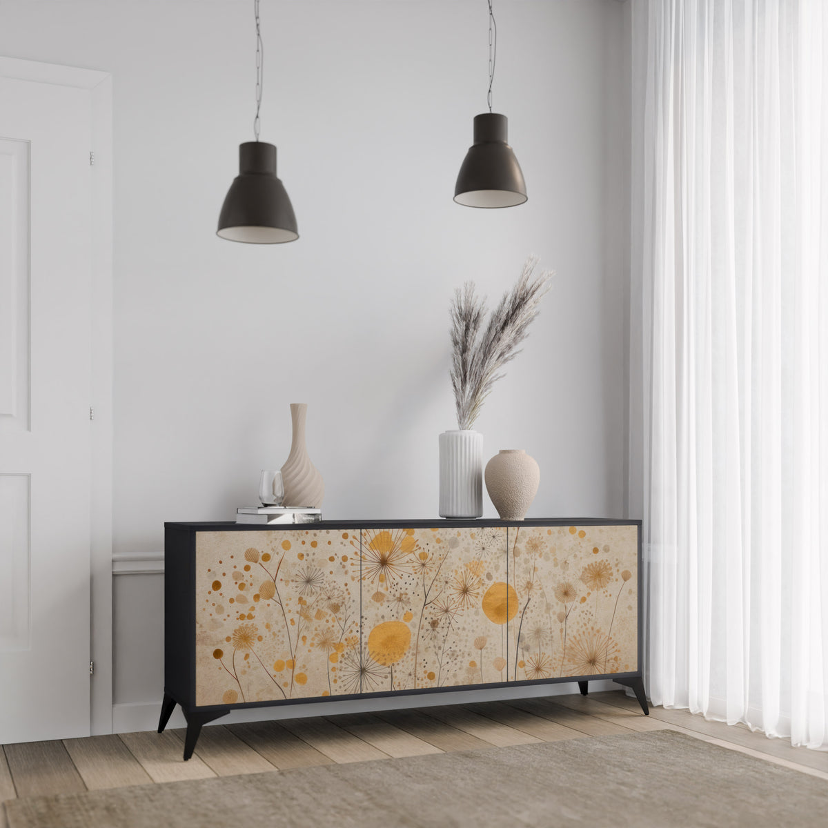 MORNING GLADE 3-Door Sideboard