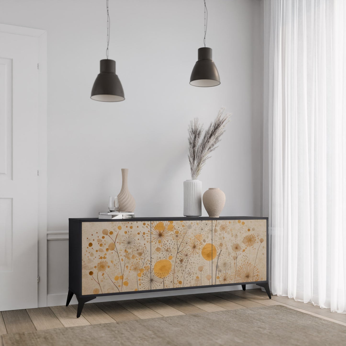 MORNING GLADE 3-Door Sideboard