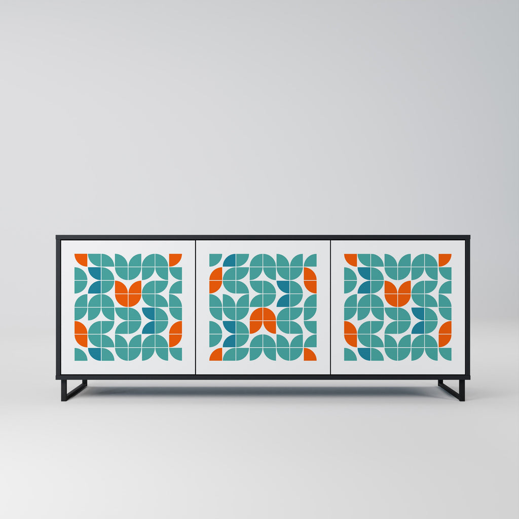 Buffet 3 portes BE THE CHANGE en finition noire