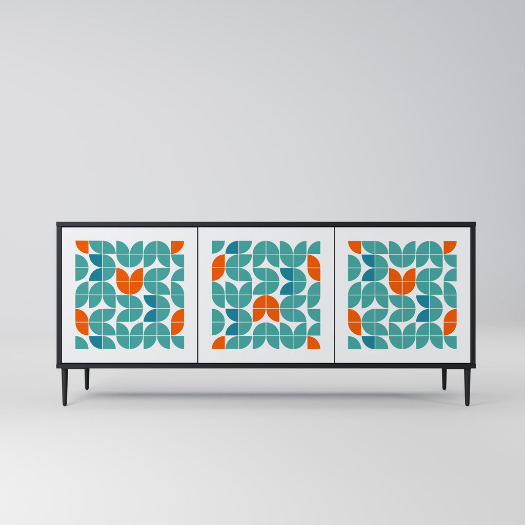 Buffet 3 portes BE THE CHANGE en finition noire