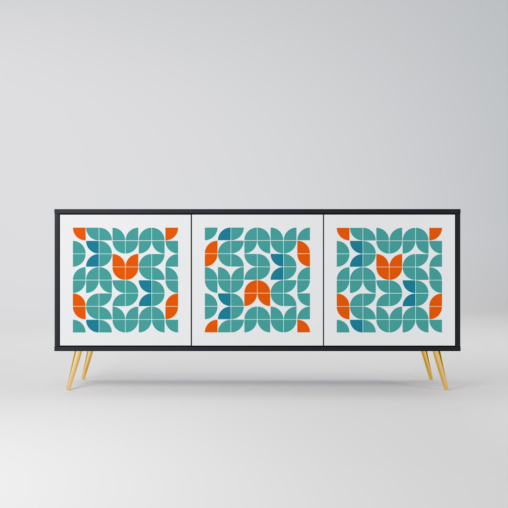 Buffet 3 portes BE THE CHANGE en finition noire