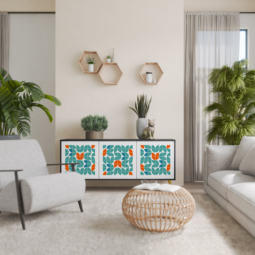 Buffet 3 portes BE THE CHANGE en finition noire