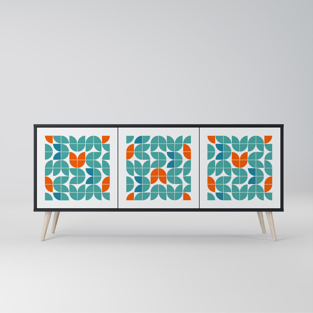 Buffet 3 portes BE THE CHANGE en finition noire