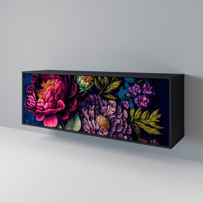 BLOOMING ELEGANCE 3-Door Sideboard