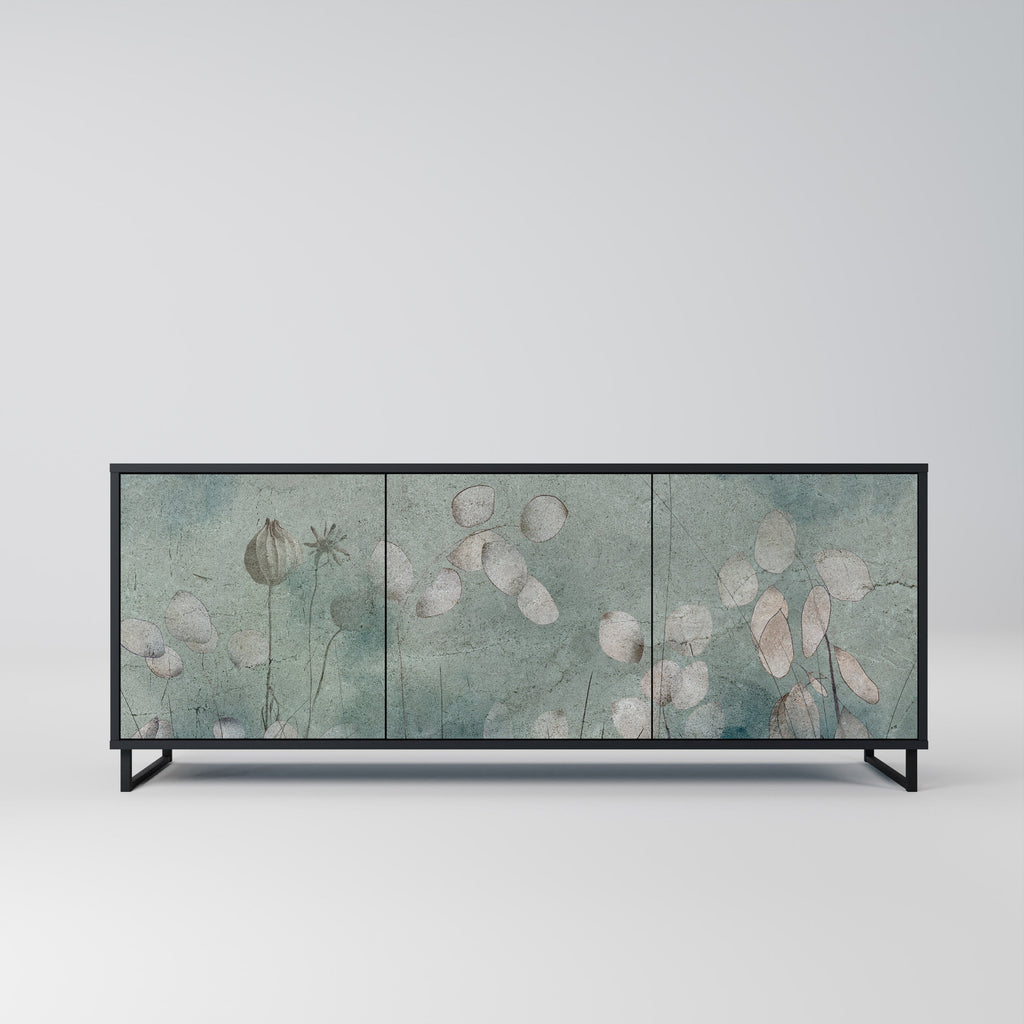 Buffet 3 portes NIGHT LADY finition noire