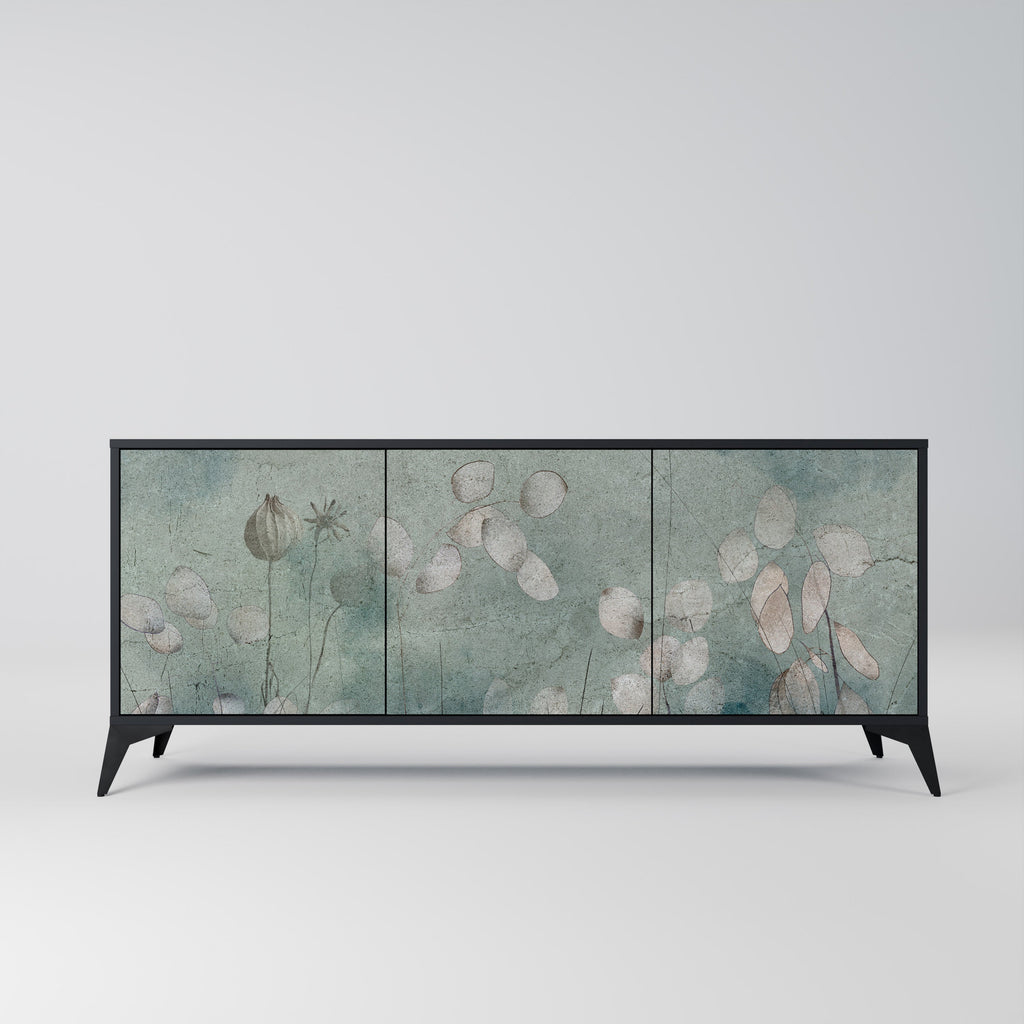 Buffet 3 portes NIGHT LADY finition noire