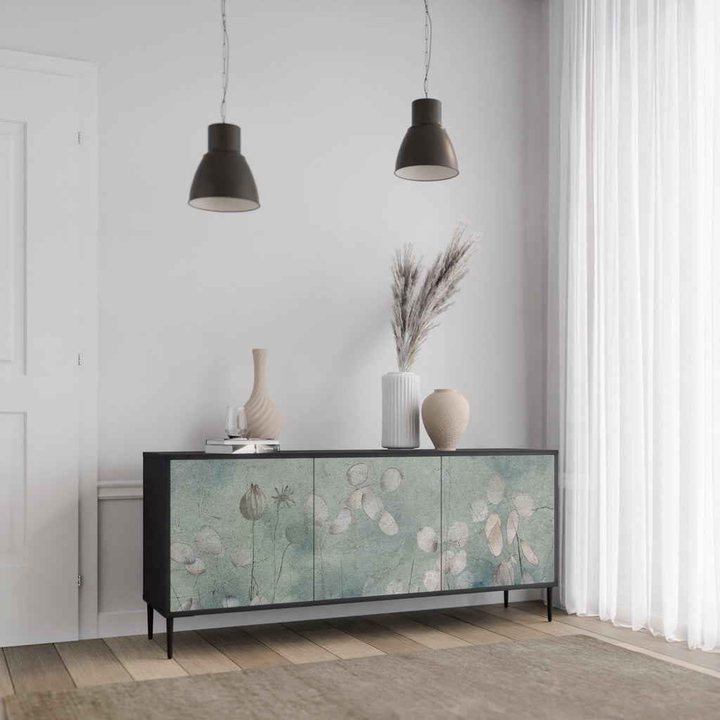 Buffet 3 portes NIGHT LADY finition noire