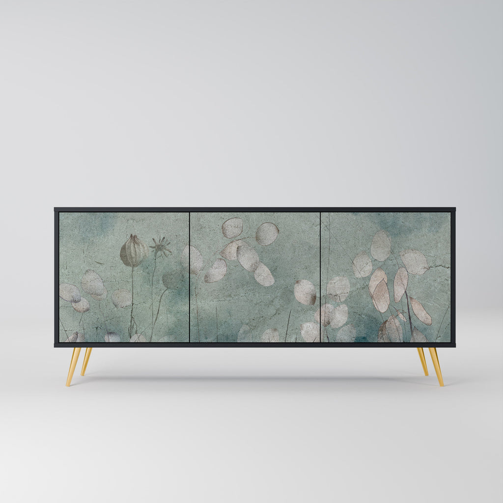 Buffet 3 portes NIGHT LADY finition noire