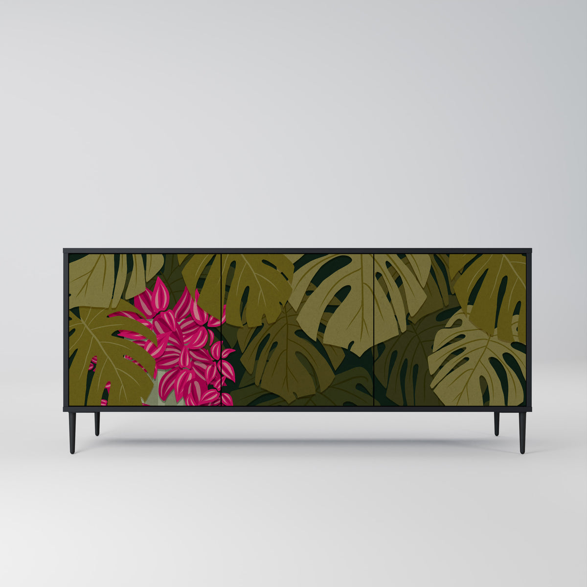 TROPICAL BEAUTY 3-Door Sideboard
