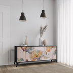 SOFTEN POPPY 3-Door Sideboard