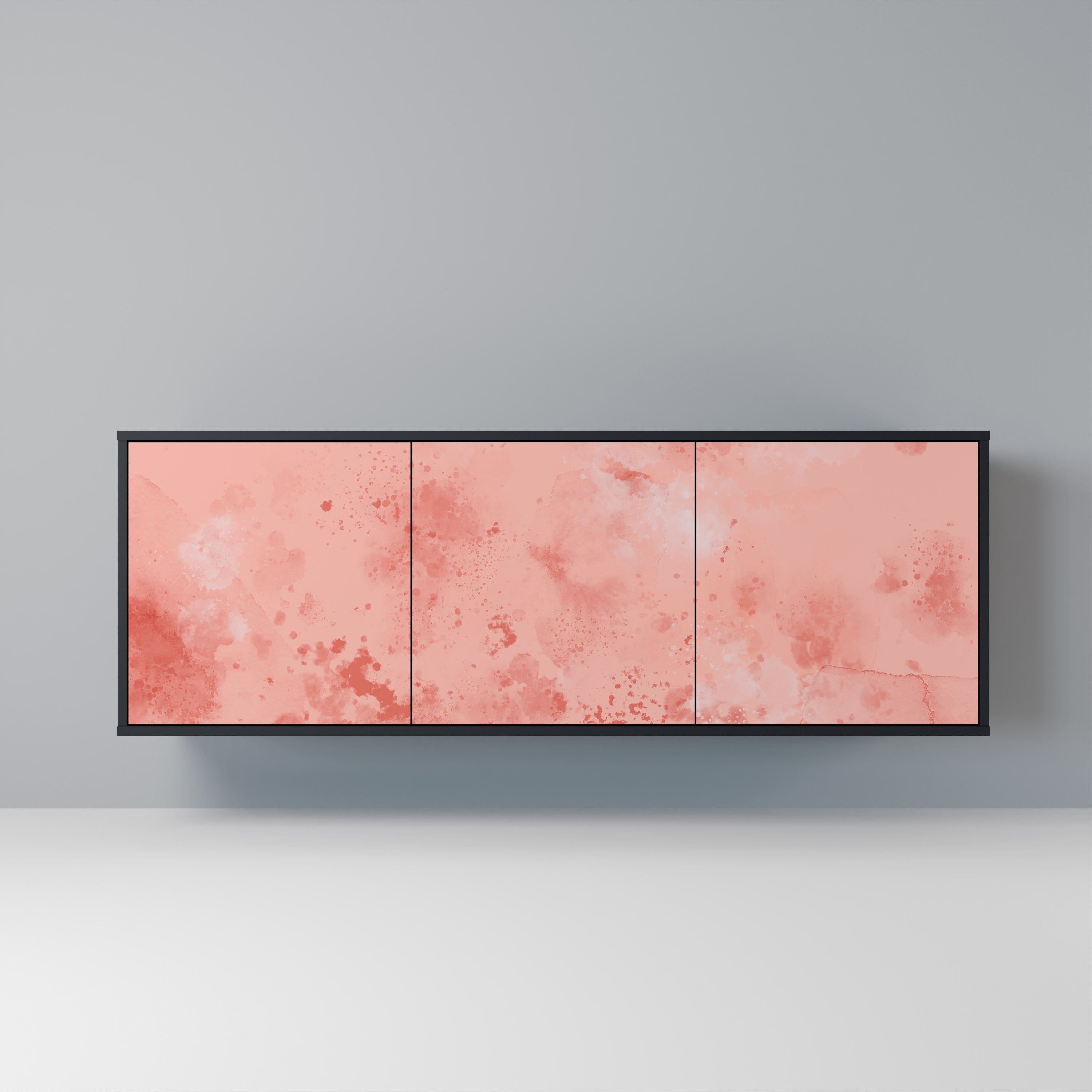 Buffet 3 portes CRANE DANCE en finition noire