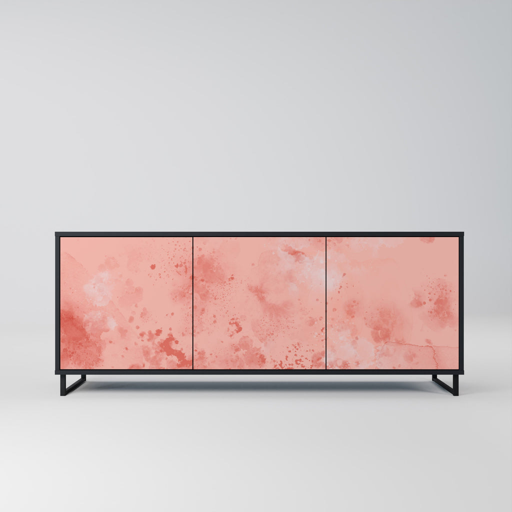 Buffet 3 portes CRANE DANCE en finition noire