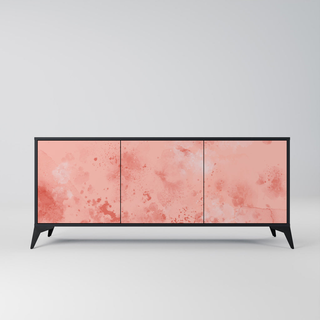 Buffet 3 portes CRANE DANCE en finition noire