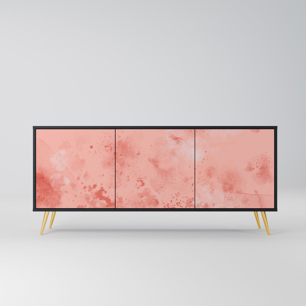 Buffet 3 portes CRANE DANCE en finition noire