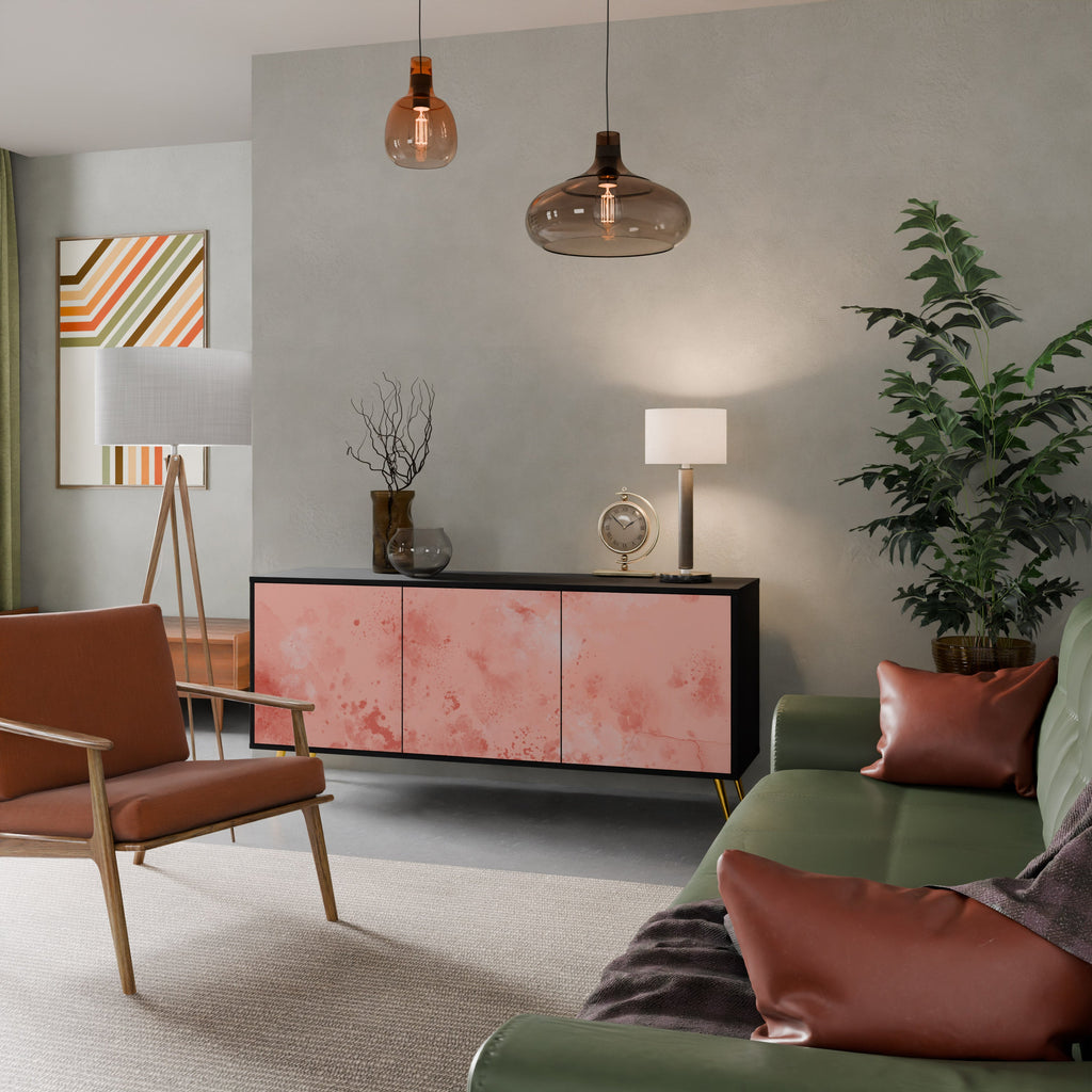 Buffet 3 portes CRANE DANCE en finition noire