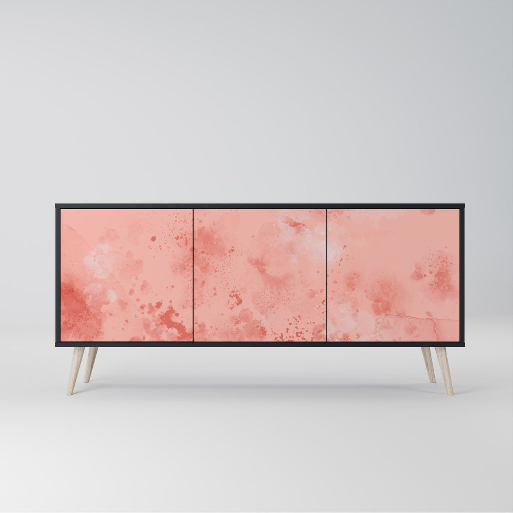 Buffet 3 portes CRANE DANCE en finition noire