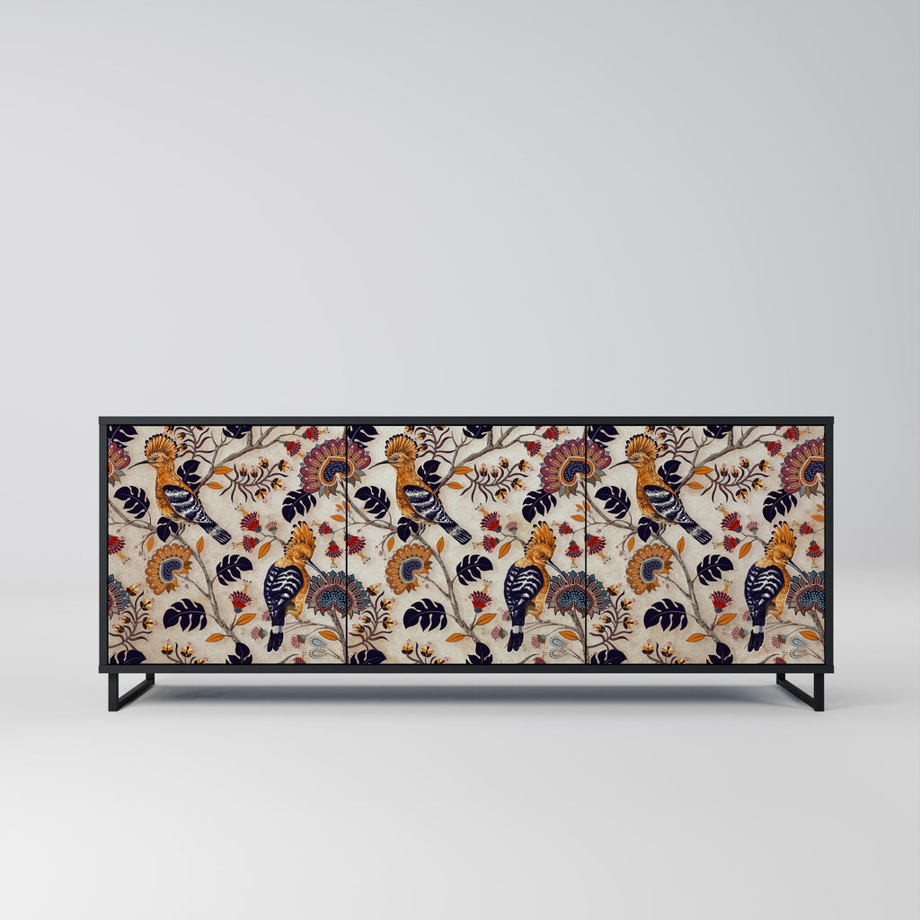 Buffet 3 portes EMINENT HOOPOE en finition noire