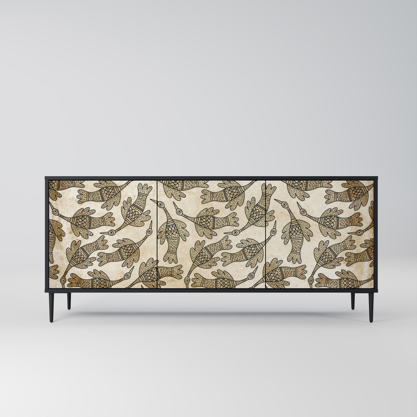 ALMONDINE SONGBIRD 3-Door Sideboard
