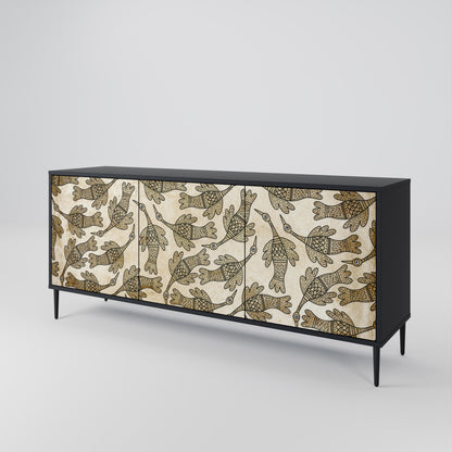 ALMONDINE SONGBIRD 3-Door Sideboard