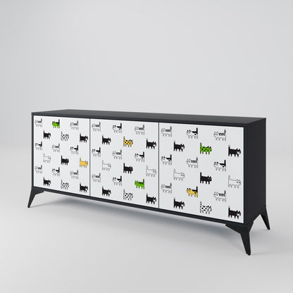 CATS COMPILATION 3-Door Sideboard