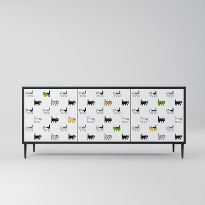 CATS COMPILATION 3-Door Sideboard