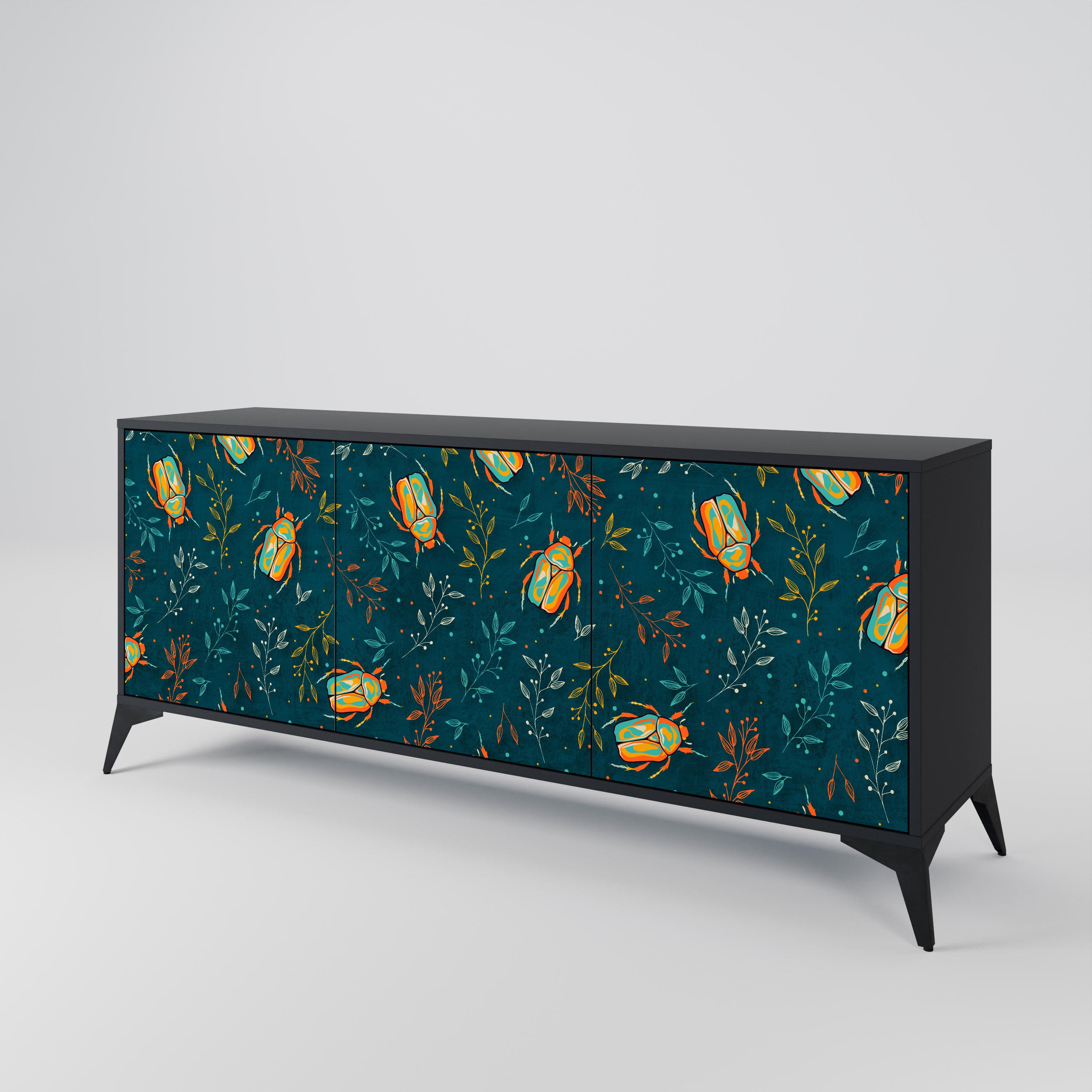 AUTUMN INSECTS 3-Door Sideboard