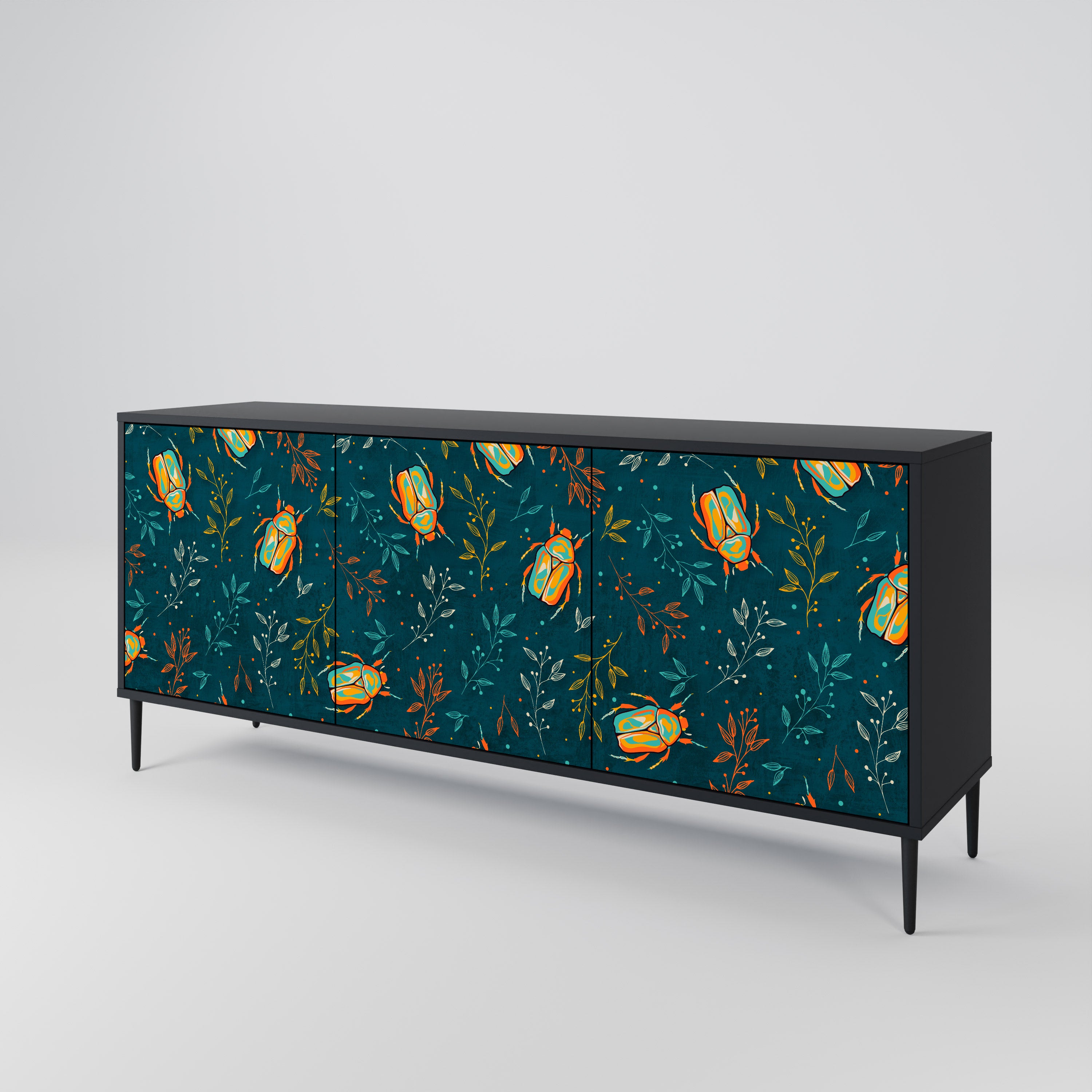 AUTUMN INSECTS 3-Door Sideboard