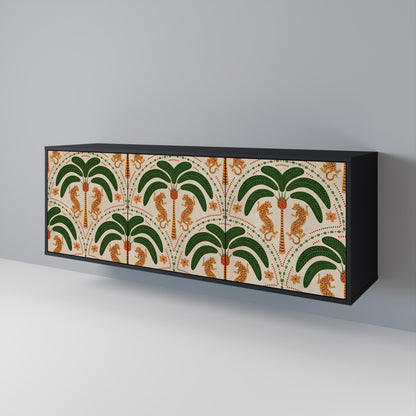 DANCING PREDATORS 3-Door Sideboard