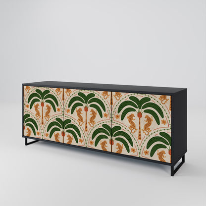 DANCING PREDATORS 3-Door Sideboard