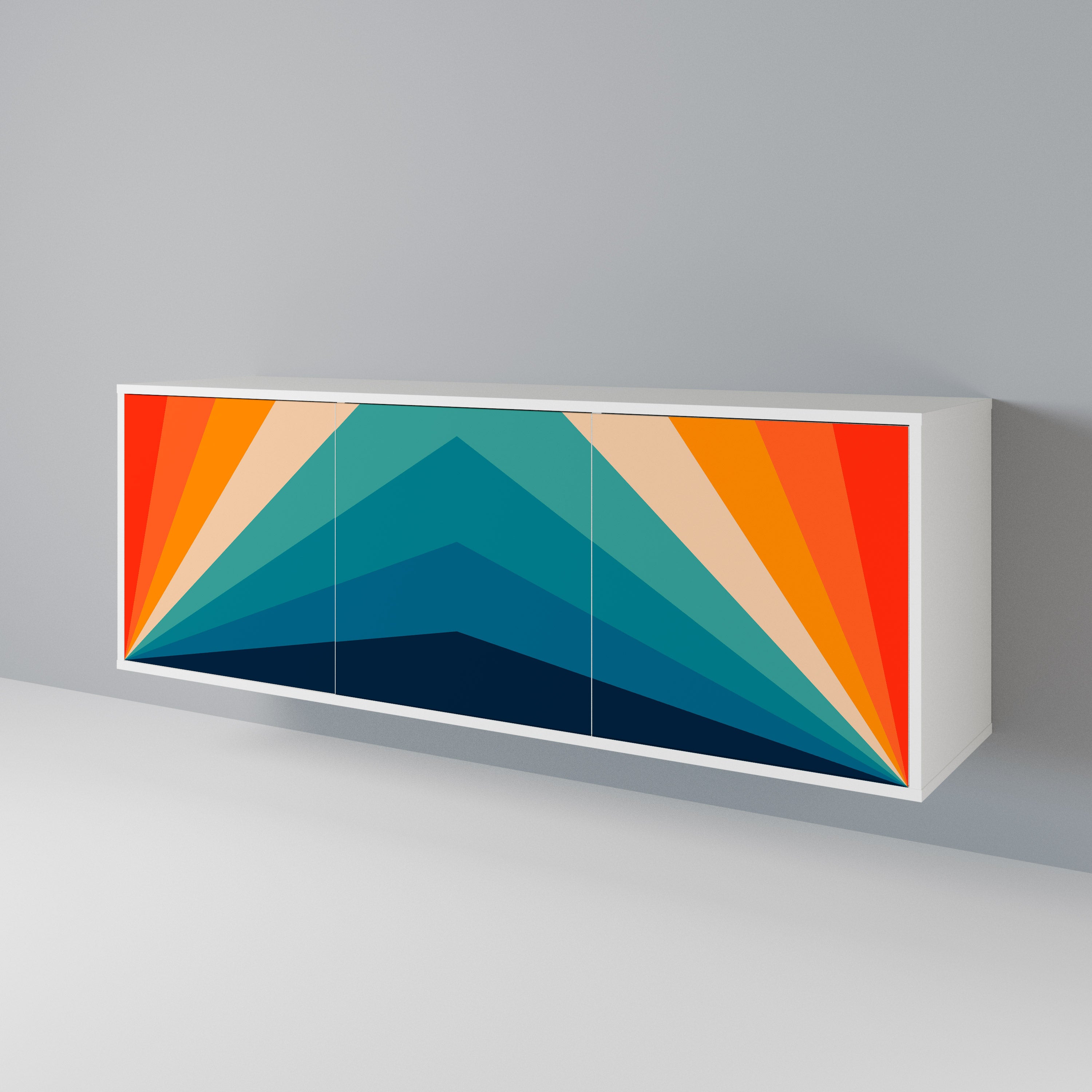 PRISM CONCUSSION 3-Door Sideboard