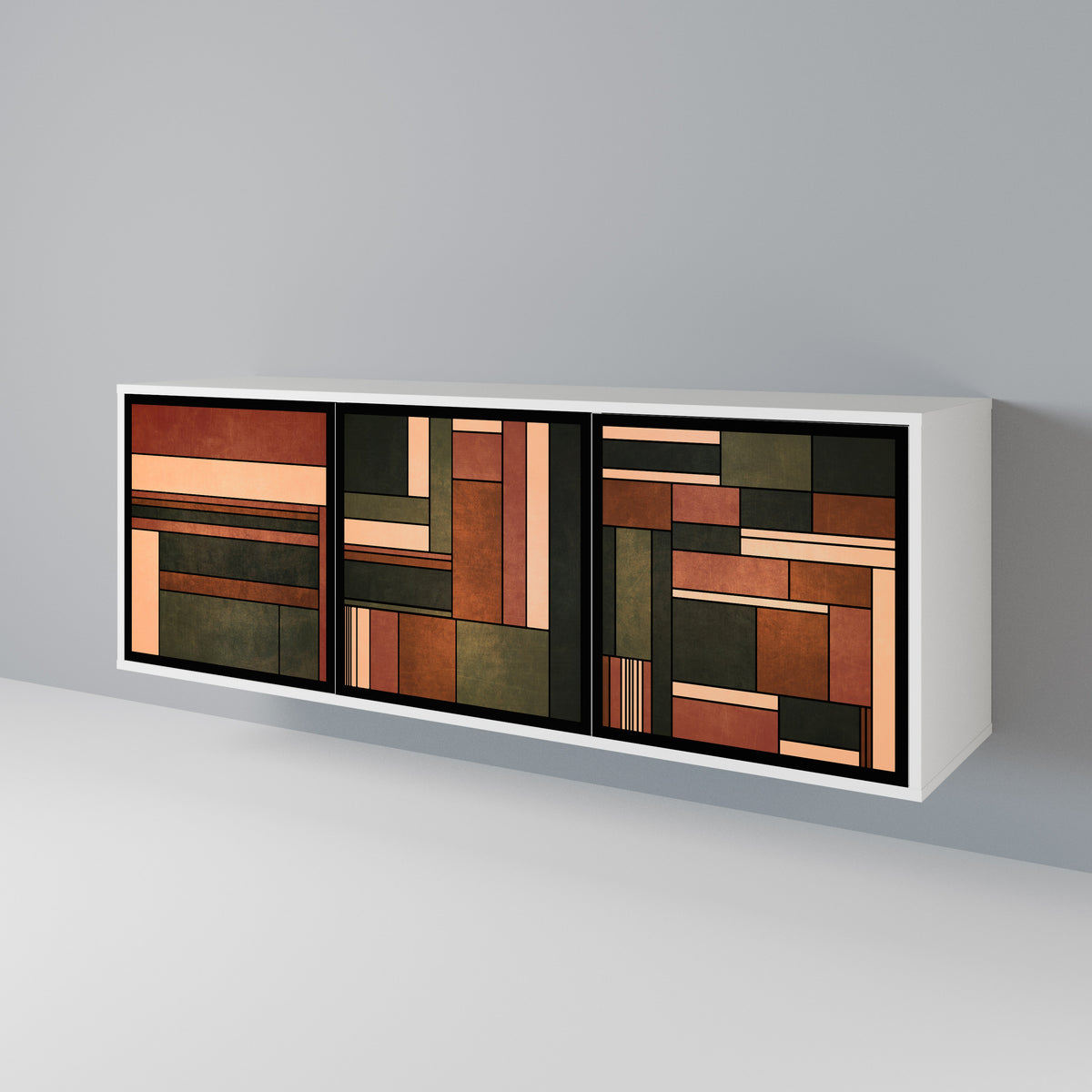 FIGURES OF NATURE 3-Door Sideboard