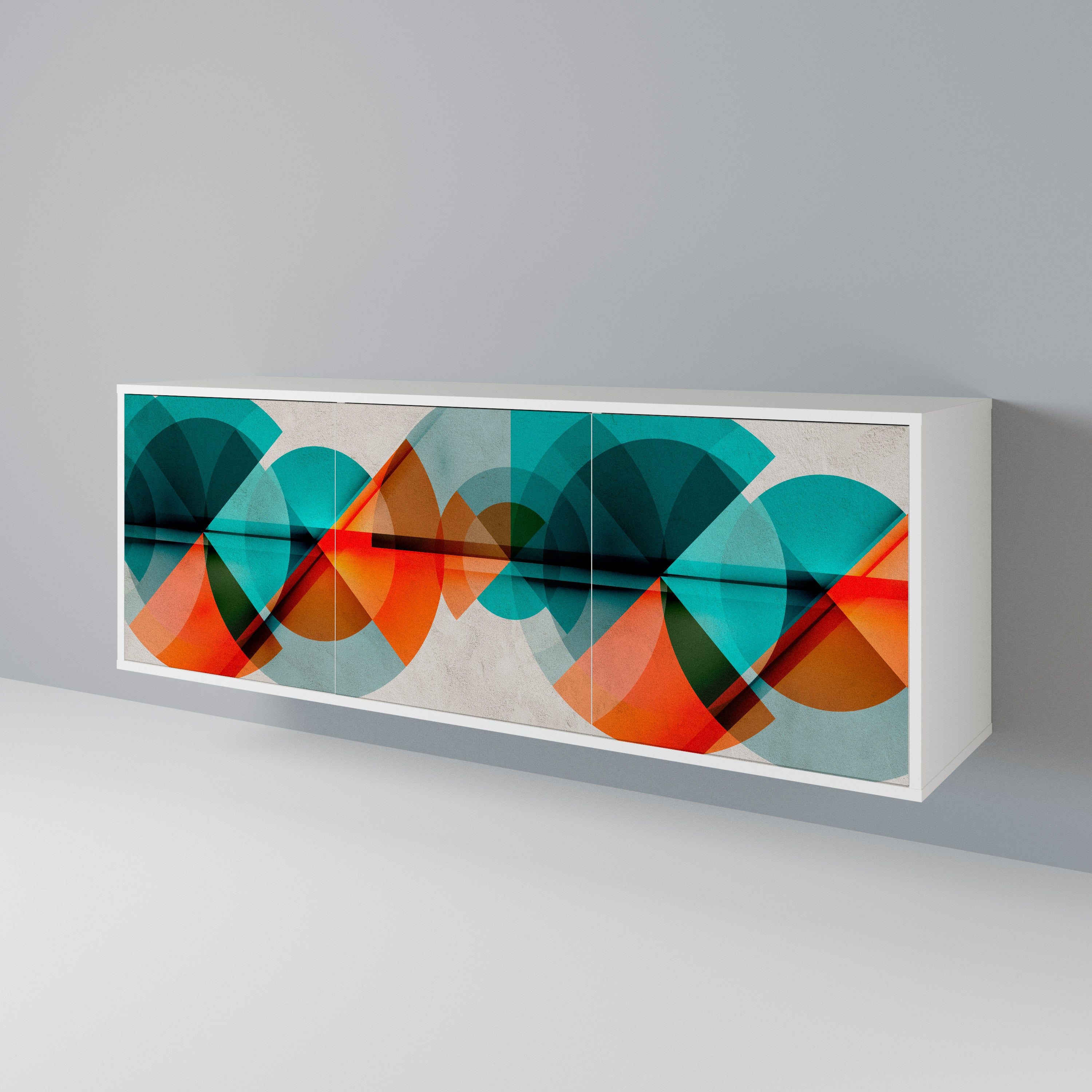 CIRCULAR RHAPSODY 3-Door Sideboard