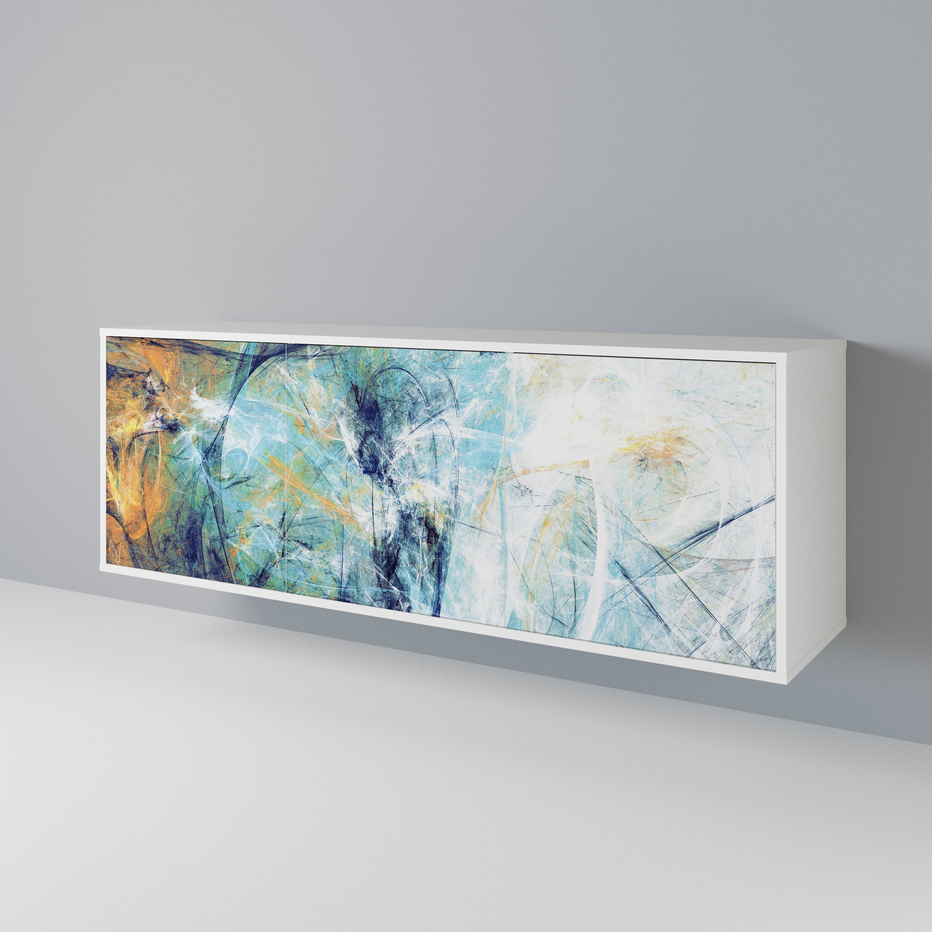 ABSTRACT THOUGHTS 3-Door Sideboard