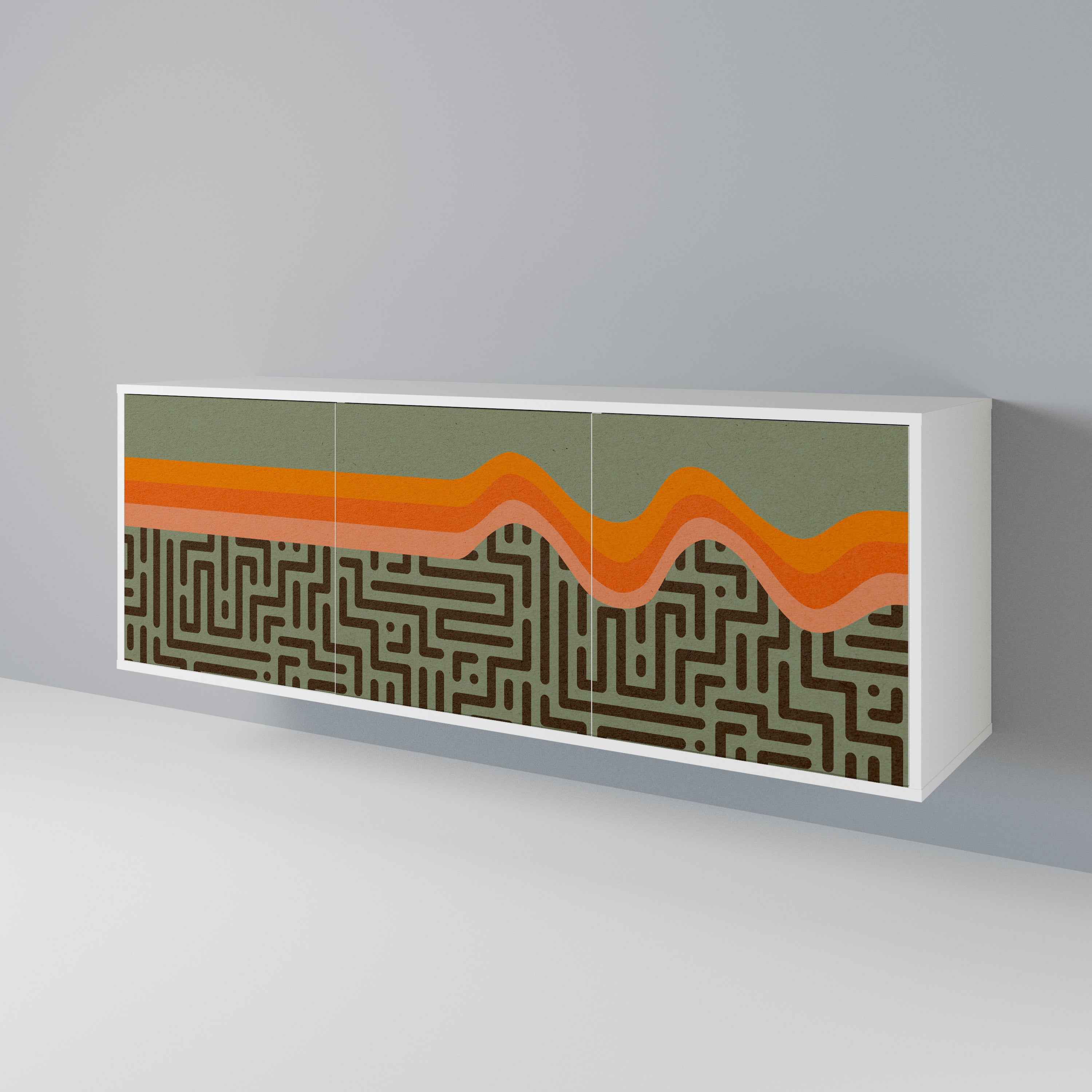 SIMPLE SOLUTIONS 3-Door Sideboard