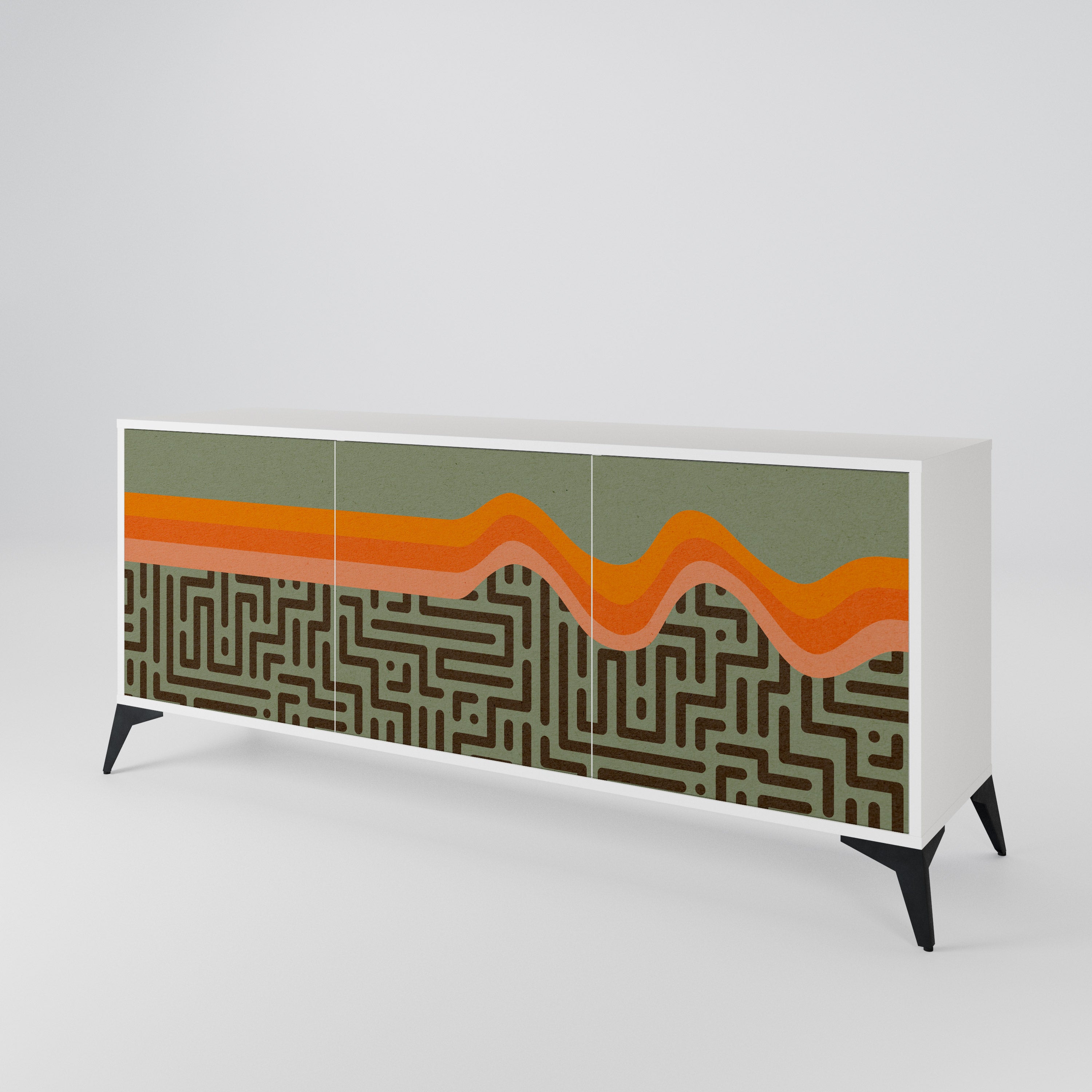 SIMPLE SOLUTIONS 3-Door Sideboard
