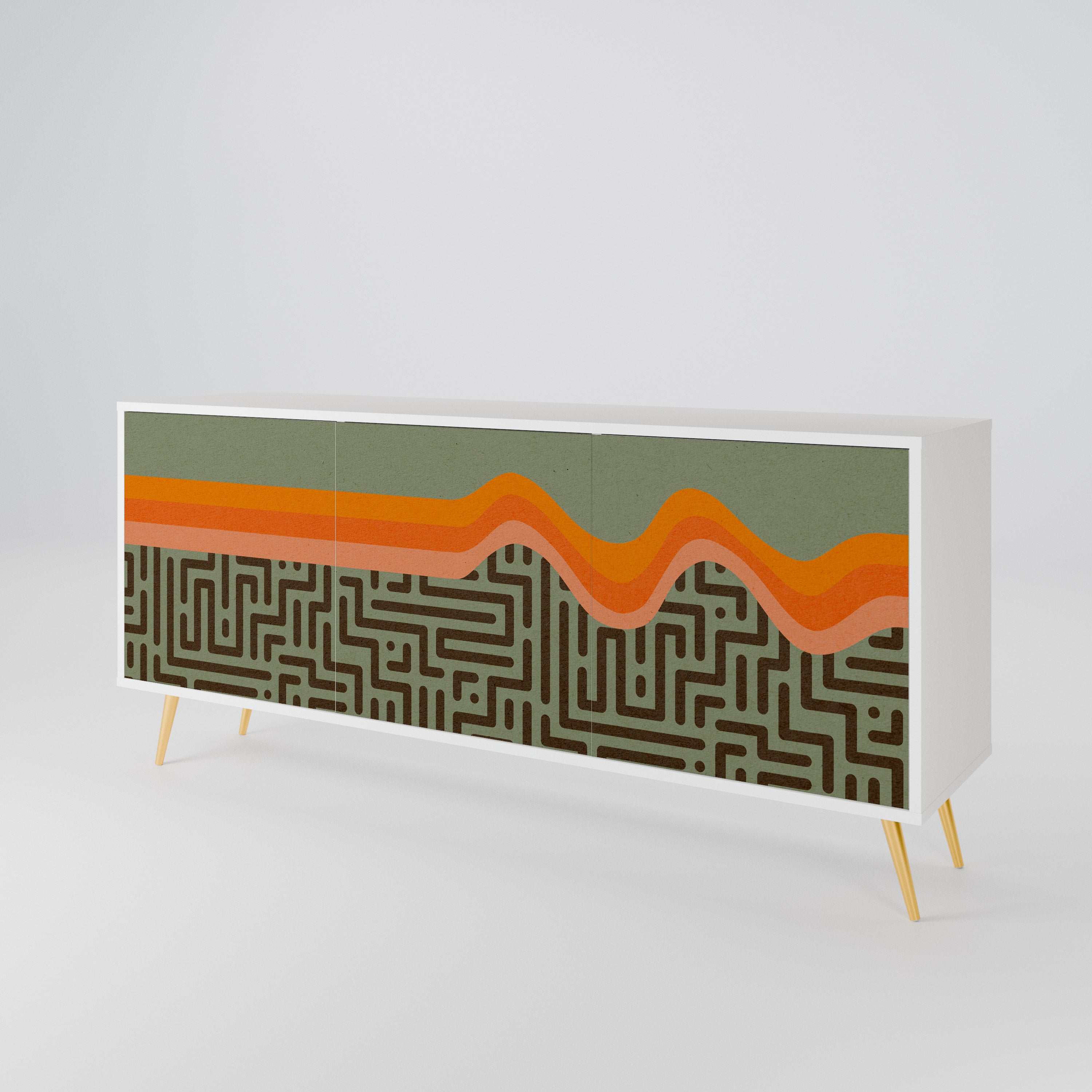 SIMPLE SOLUTIONS 3-Door Sideboard