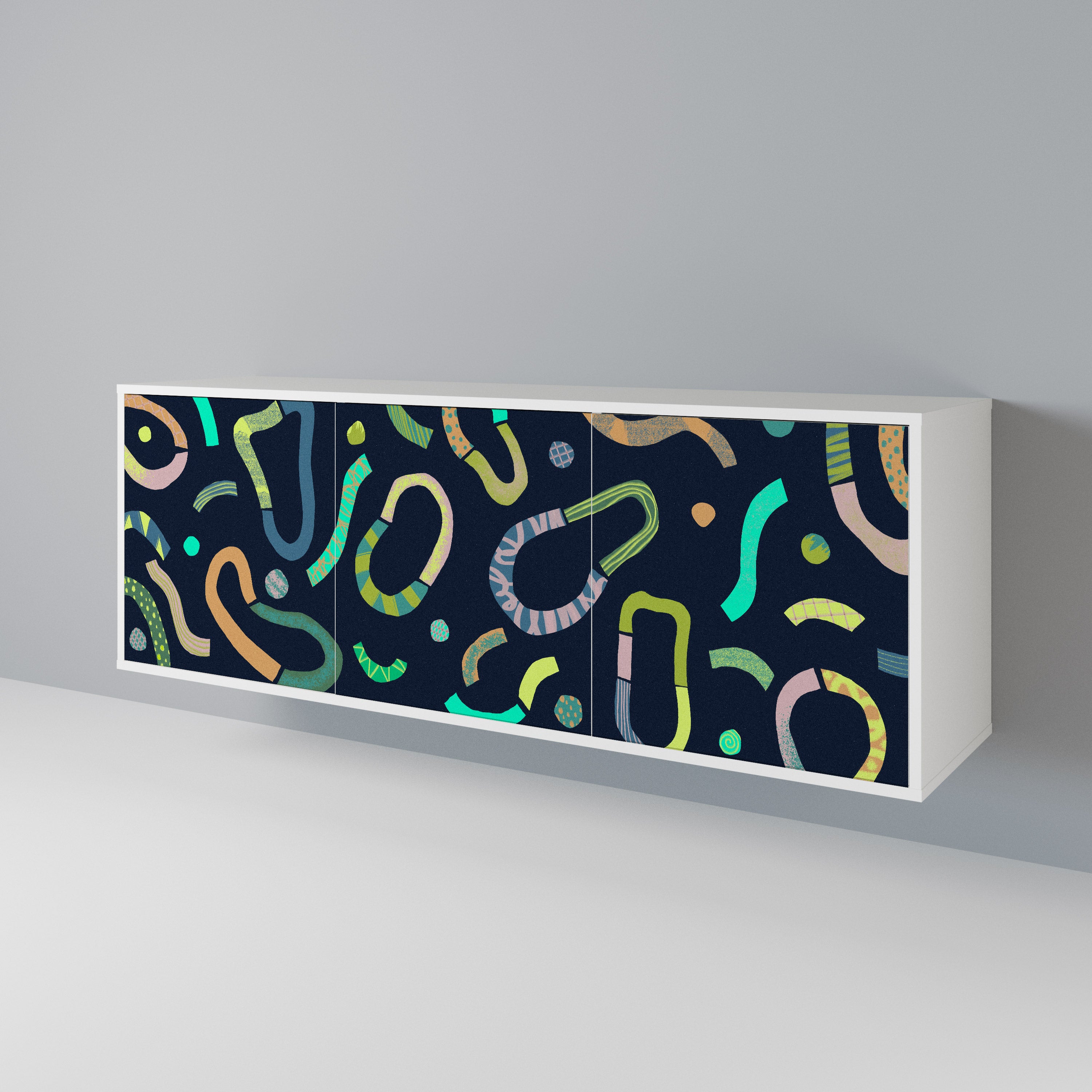 CONTRAST DANCE 3-Door Sideboard