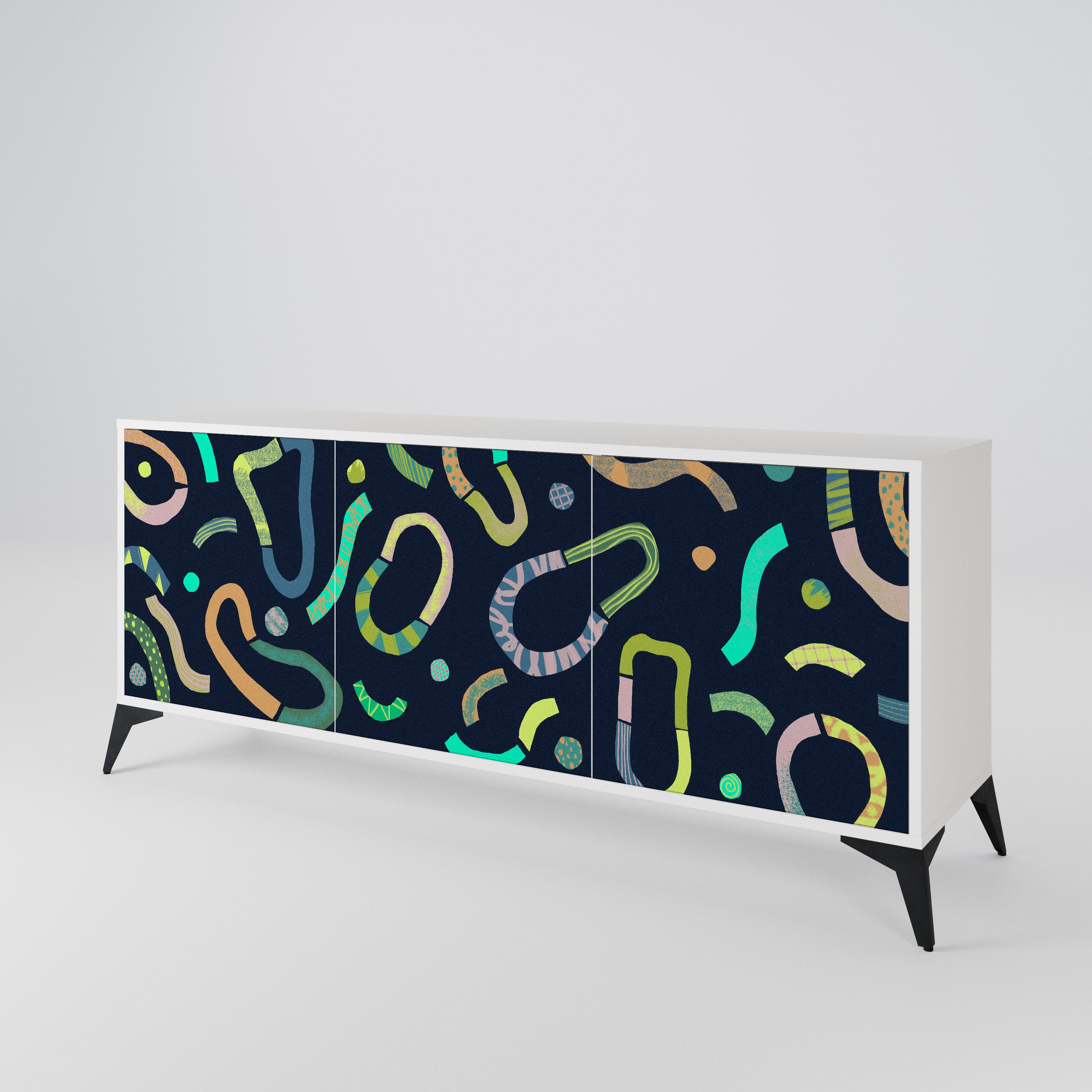 CONTRAST DANCE 3-Door Sideboard