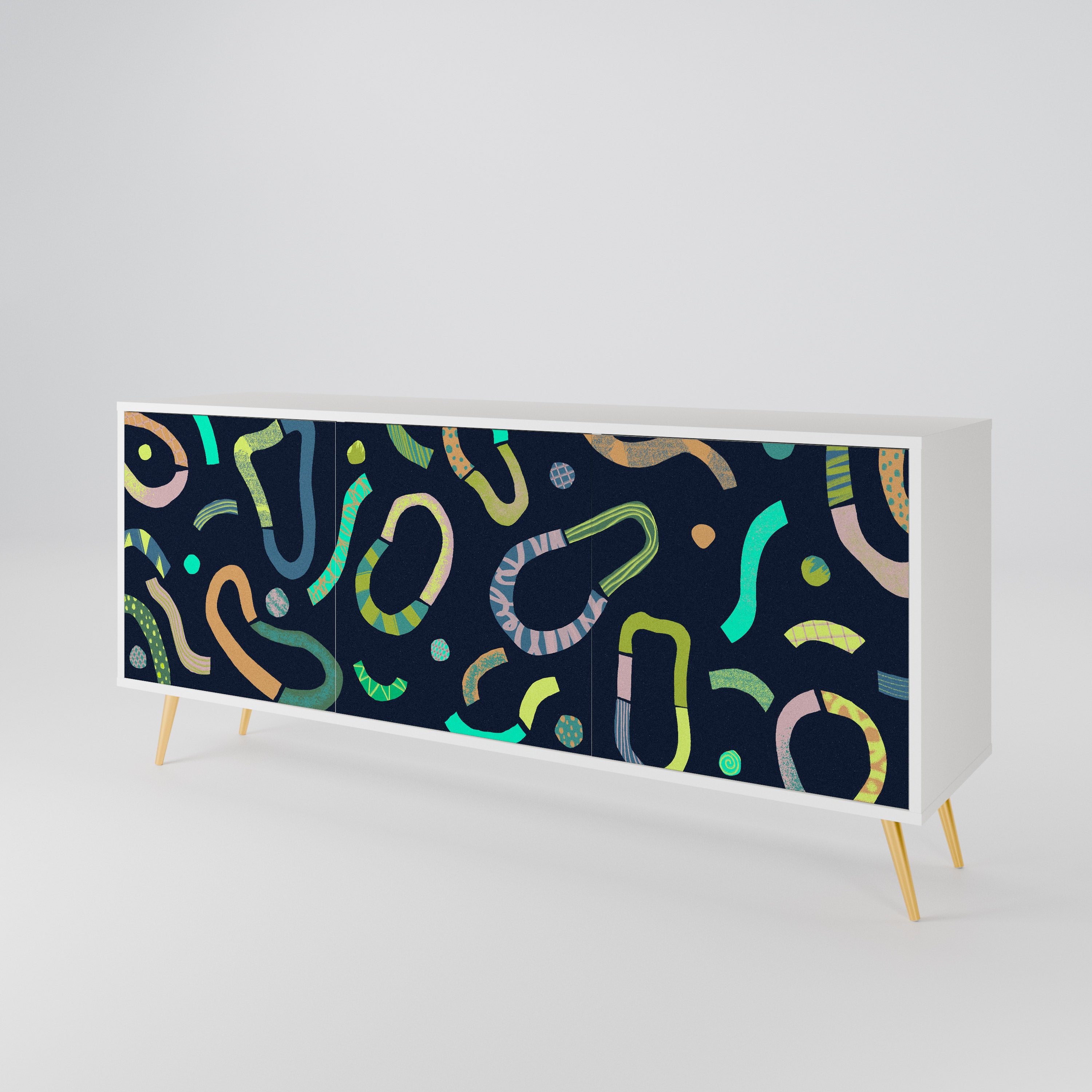 CONTRAST DANCE 3-Door Sideboard