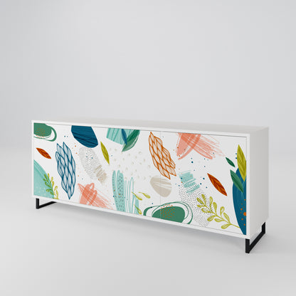 BOTANICAL HURRICANE 3-Door Sideboard